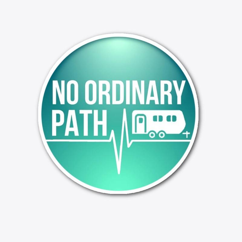 No Ordinary Path Sticker